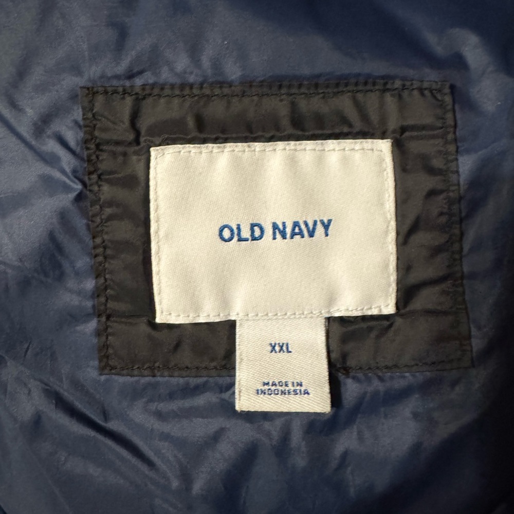 Old Navy Men's Bright Orange Vest - Picture 2 of 2